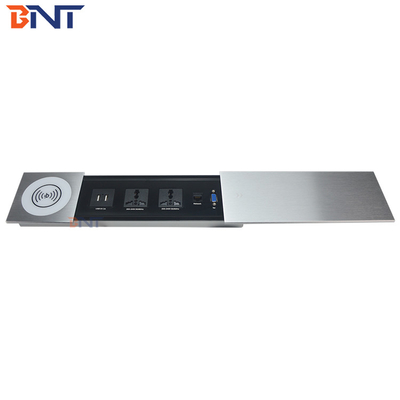 USB 충전이 가능한 멀티미디어 테이블 슬라이딩 전원 소켓