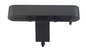6.56 피트 코드 3 범용 및 2 USB-A(서지 보호기 포함) 회의용 테이블 데스크탑 전원 소켓 확장에 검은색 클립
