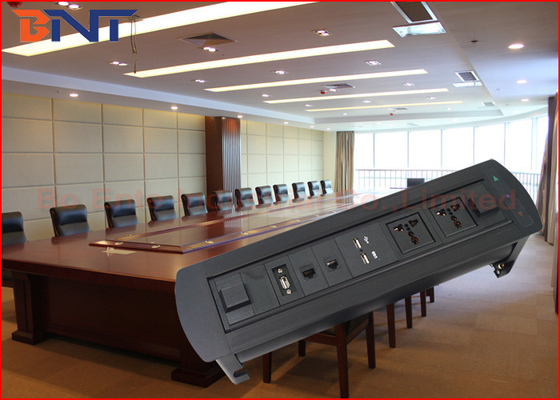 다수이 - 2 USB 충전기와 기능 회의실 테이블 수단
