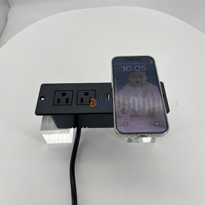 소파 2 미국 AC 소재와 무선 충전기와 usb 충전 소켓 60mm 미국 전력 사무실 소파 충전기 가구 전력 soc