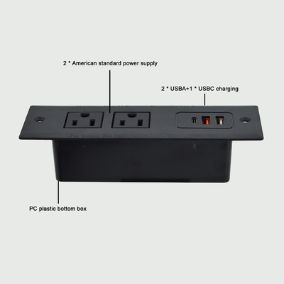 OEM/ODM 사무실 다기능 소파 소재 테이블 소재 US 전원 소재 USB A + C 포트