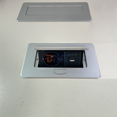 임베디드 데스크톱 전원 소켓 팝업 소켓 USB A + C 전원 충전 플러그 사무실 테이블에 적합