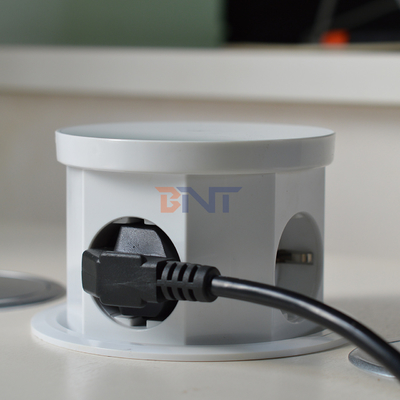 부엌 숨겨진 전원 소지 꽂힌 데스크톱 팝업 USB 포트 AC 16A 220V 전압 IP44 레벨 사무실 사용