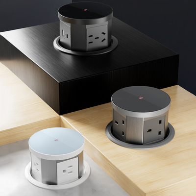 USB 포트 AC 부엌 소켓 16A와 무선 빠른 충전기와 함께 서식용 팝업