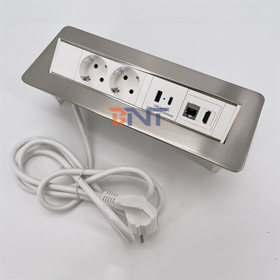 BNT 사용자 정의 가능한 팝업 소켓 소켓 USB 포트가 있는 숨겨진 전원 소켓