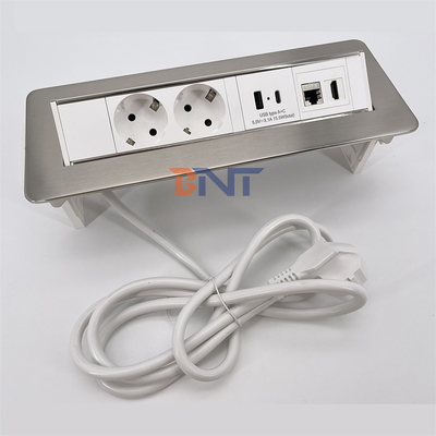 BNT 사용자 정의 가능한 팝업 소켓 소켓 USB 포트가 있는 숨겨진 전원 소켓