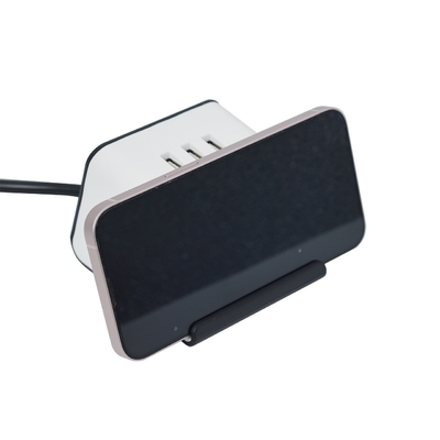 유니버설 USB AC 전원 매개소 소켓 사무실 가구 ABS 탁상 소켓 3 USB 출력 포트 1.5m 케이블 10A/16A
