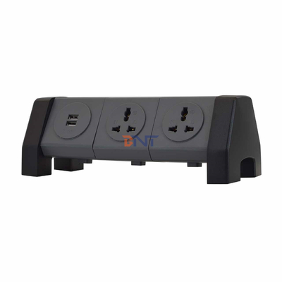 OEM/ODM 유니버설 전원 확장 케이블 타워 소켓 2 USB 충전 소켓 책상 전압 보호기