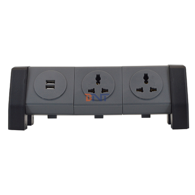 OEM/ODM 유니버설 전원 확장 케이블 타워 소켓 2 USB 충전 소켓 책상 전압 보호기