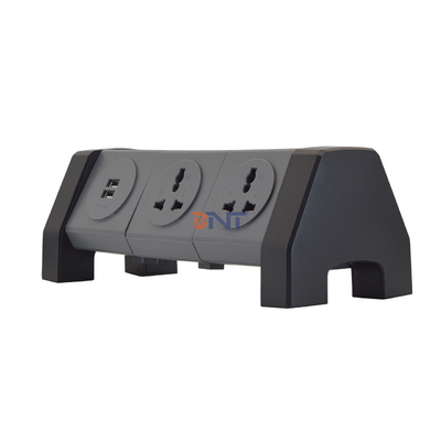 OEM/ODM 유니버설 전원 확장 케이블 타워 소켓 2 USB 충전 소켓 책상 전압 보호기