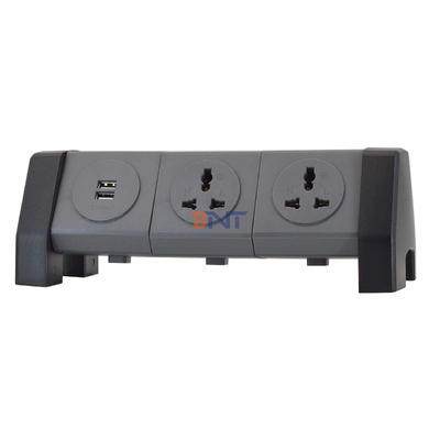 OEM/ODM 유니버설 전원 확장 케이블 타워 소켓 2 USB 충전 소켓 책상 전압 보호기