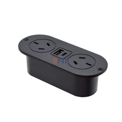 5v 2.1a 내장 책상 ABS 소파 콘센트 소켓 AU 표준 전원 소켓 및 USB A + C 충전 소켓 호텔 / 바 / ME