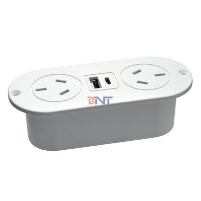 5v 2.1a 내장 책상 ABS 소파 콘센트 소켓 AU 표준 전원 소켓 및 USB A + C 충전 소켓 호텔 / 바 / ME