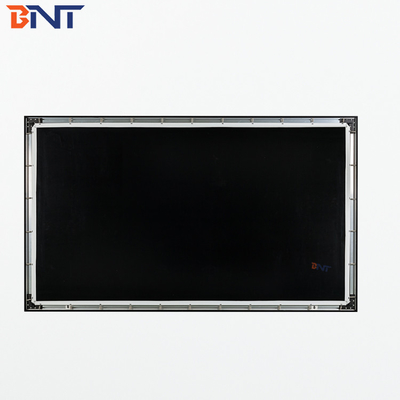 Bnt250 인치 매트 화이트 직물 급 접는 프로젝터 스크린