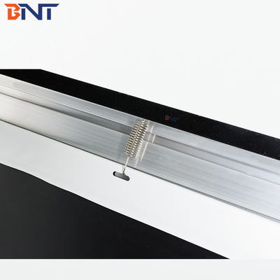 Bnt250 인치 매트 화이트 직물 급 접는 프로젝터 스크린