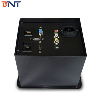 RCA / VGA / HDMI와 함께 팝업 플러시 장착 테이블 표준 전원 소켓 회의