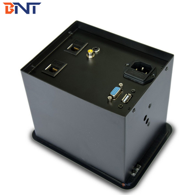 USB/네트워크/3.5 오디오와 함께 공기용 팝업 데스크톱 전원 소켓