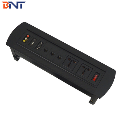 컨퍼런스 숨겨진 회전 멀티 전원 소켓 플립 업 10 - 13 Amp