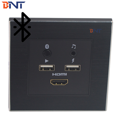 USB 전원 충전 포트 5V 2.1A와 함께 플러시 마운트 미니 미디어 허브