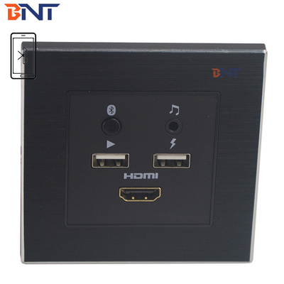 USB 전원 충전 포트 5V 2.1A와 함께 플러시 마운트 미니 미디어 허브