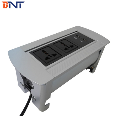 이중 USB 충전기 플립업 숨겨진 소켓은 필요에 따라 사용자 정의 가능 MK3200