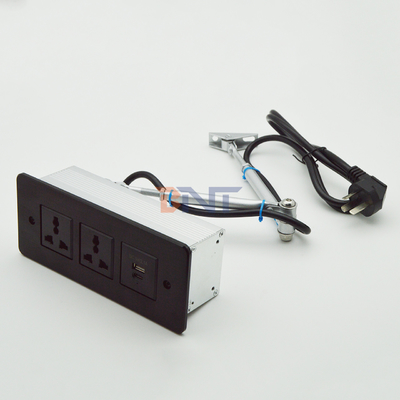 USB C 빠른 충전 플러시 마운트 책상 가구 드로거 소켓 회의 테이블 숨겨진 소켓