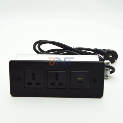 USB C 빠른 충전 플러시 마운트 책상 가구 드로거 소켓 회의 테이블 숨겨진 소켓