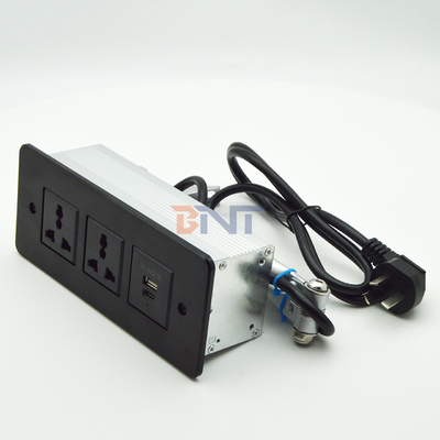 USB C 빠른 충전 플러시 마운트 책상 가구 드로거 소켓 회의 테이블 숨겨진 소켓