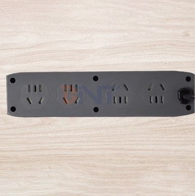 3 패널 데스크톱 다기능 전원 소켓과 8AC 전기 소켓 및 이중 USB A + C 충전 소켓