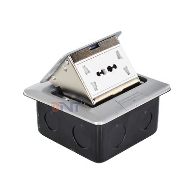 맞춤형 범용 전원 팝업 숨겨진 기능 접지 소켓 방수 바닥 소켓 슬로우 IP44