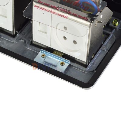 ODM/OEM 방수 숨겨진 팝업형 바닥 소켓 박스 이스라엘 표준 2 AC 콘센트 접지 콘센트