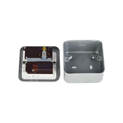 영국 전력 표준 새 스타일 벽 소켓 패널 켜고 끄는 스위치 제어