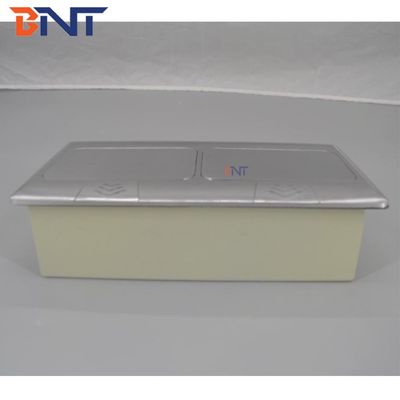 알루미늄 합금 팝업 소켓 슬로우 바운스 디자인으로 부드러운 작동, 맞춤형 전원 공급